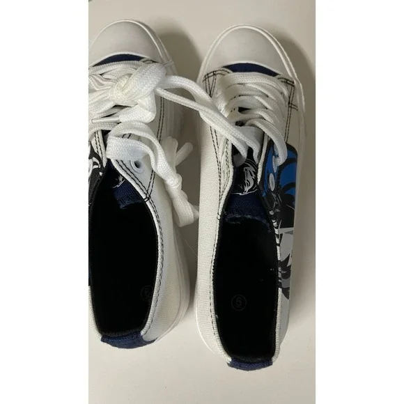 Women's White Dallas Mavericks Platform Canvas Shoes size‎ 6 - Picture 7 of 8